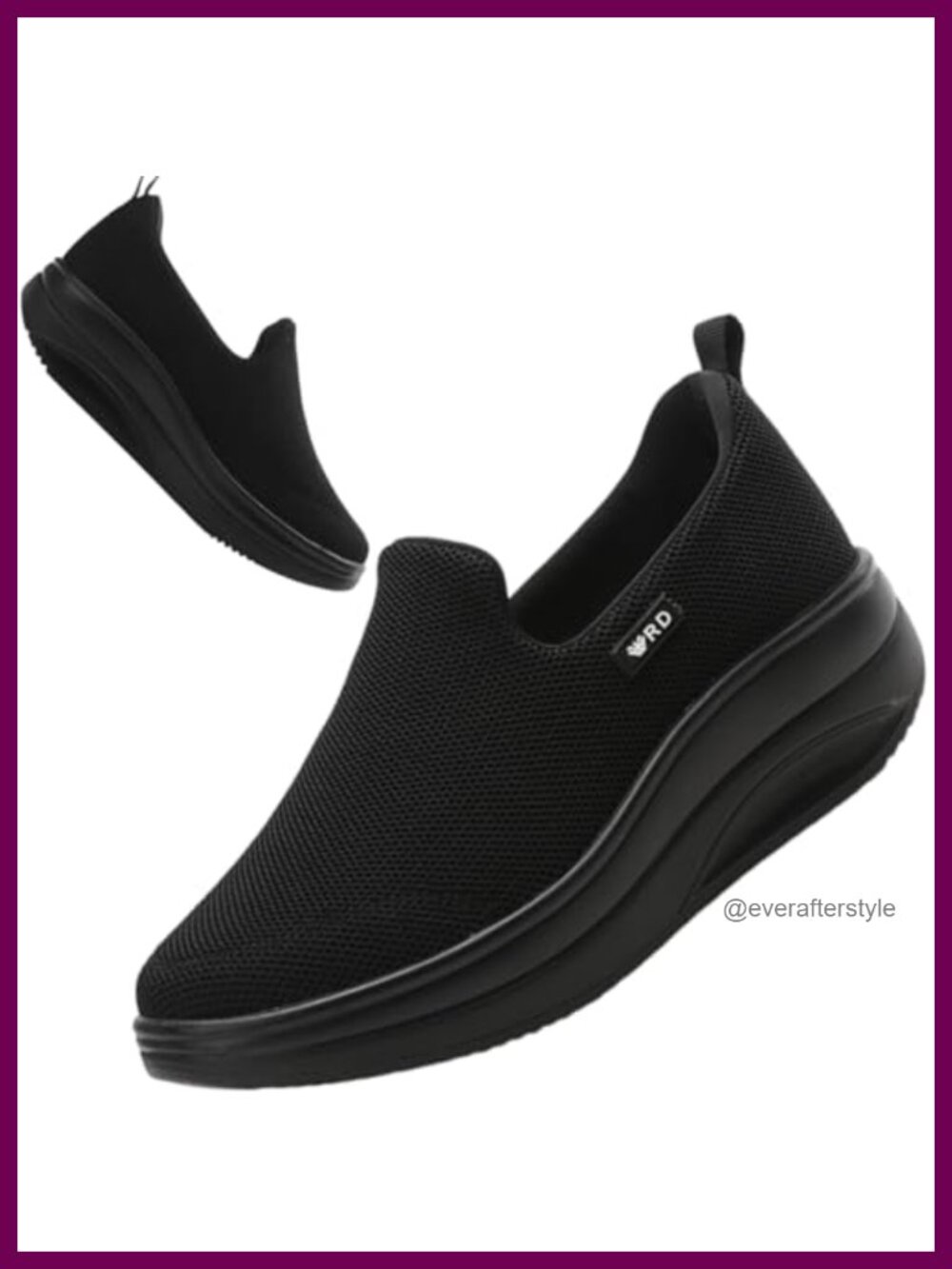 Women's Slip On Walking Shoes Sock Sneakers Nurse Work Orthopedic Comfort